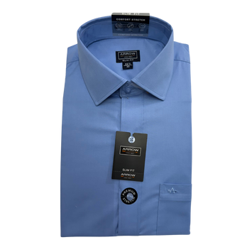 Camisa Arrow Slim Fit 6010 Manga Larga Stretch