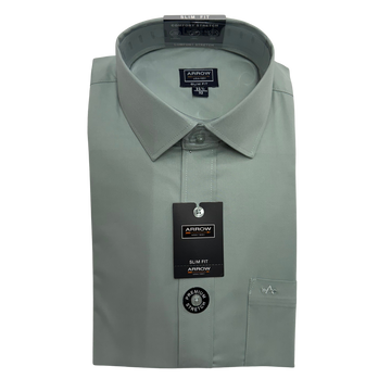 Camisa Arrow Slim Fit 6013 Manga Larga Stretch