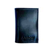Billetera Arrow Librito Negro Cuero