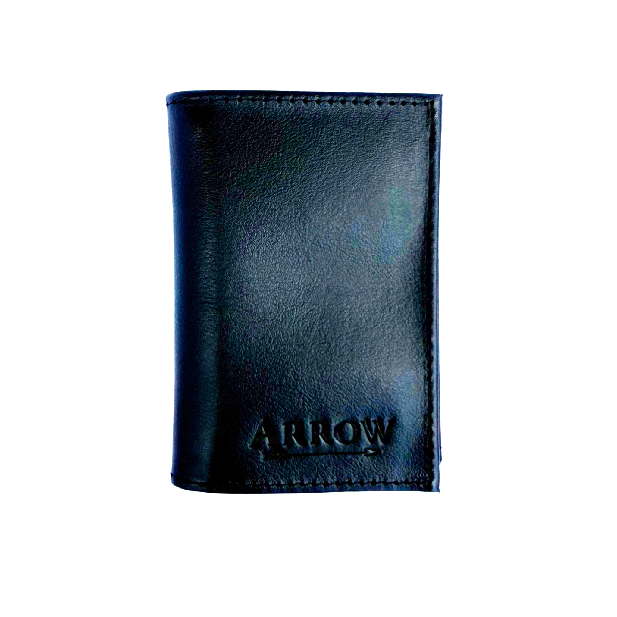 Billetera Arrow Librito Negro Cuero